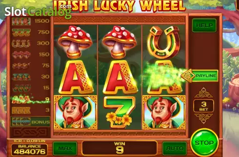 Скрин4. Irish Lucky Wheel (3x3) слот