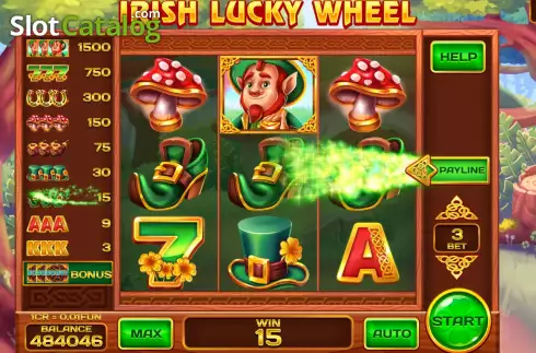 Скрин5. Irish Lucky Wheel (3x3) слот