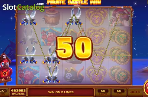 Скрин3. Pirate Battle Win слот