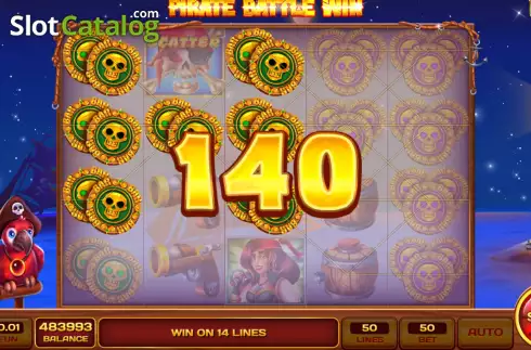 Скрин4. Pirate Battle Win слот