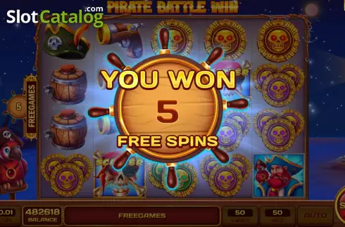 Скрин5. Pirate Battle Win слот