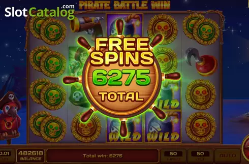 Скрин8. Pirate Battle Win слот