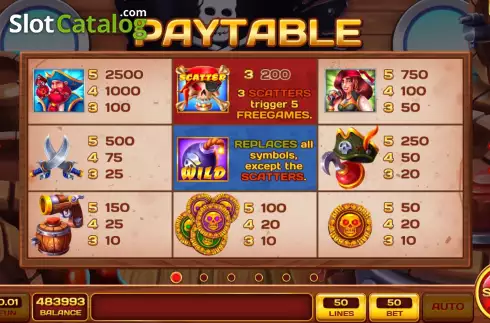 Скрин9. Pirate Battle Win слот