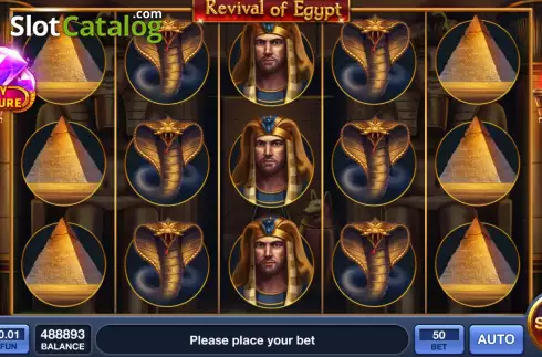 Скрин2. Revival of Egypt слот