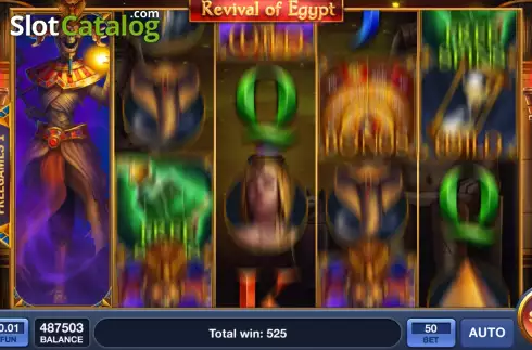 Скрин7. Revival of Egypt слот