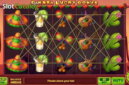 Скрин2. Pinata Lucky Bonus слот