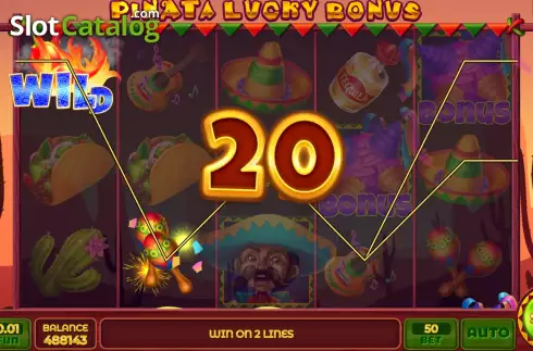 Скрин3. Pinata Lucky Bonus слот