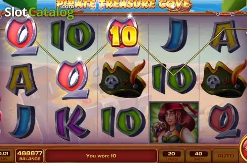 Скрин4. Pirate Treasure Cove слот