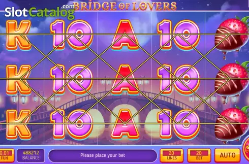 Скрин2. Bridge of Lovers слот