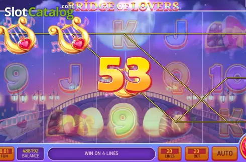 Скрин5. Bridge of Lovers слот