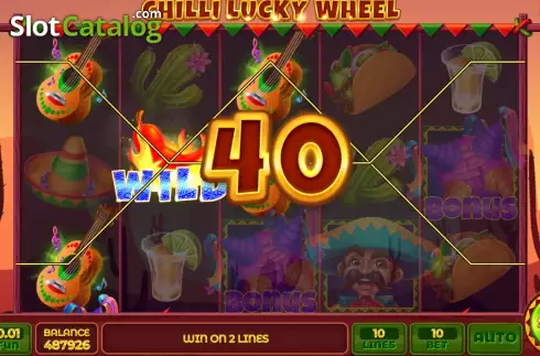 Скрин5. Chilli Lucky Wheel слот