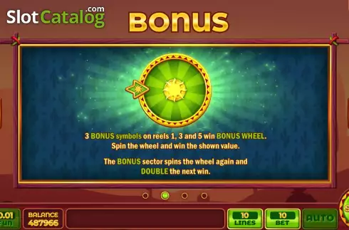 Скрин7. Chilli Lucky Wheel слот