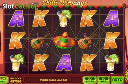 Скрин2. Chilli Winnings слот