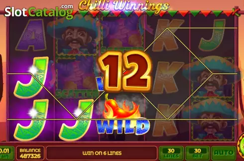 Скрин4. Chilli Winnings слот