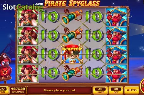 Скрин2. Pirate Spyglass слот