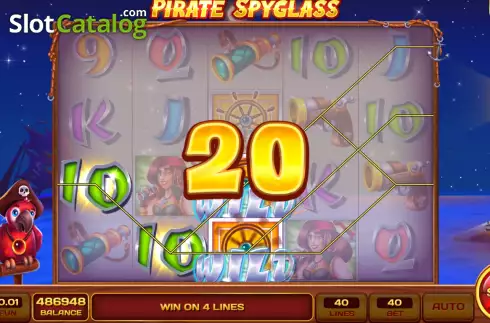 Скрин3. Pirate Spyglass слот