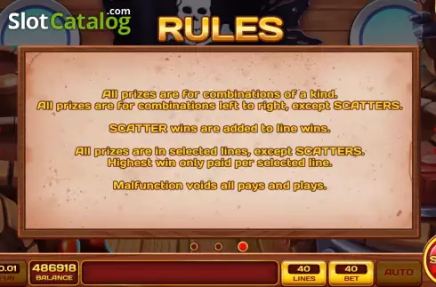 Скрин9. Pirate Spyglass слот