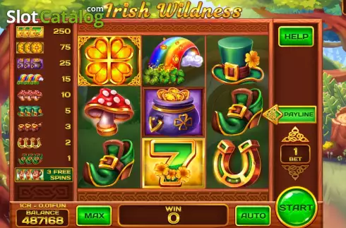Скрин2. Irish Wildness (Pull Tabs) слот