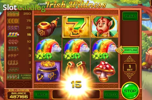 Скрин4. Irish Wildness (Pull Tabs) слот