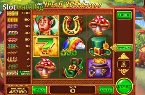 Скрин2. Irish Wildness (3x3) слот