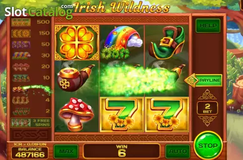 Скрин3. Irish Wildness (3x3) слот