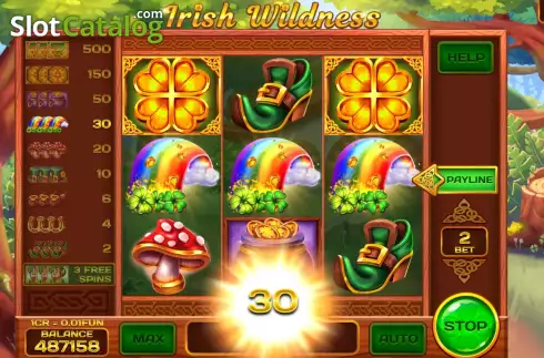 Скрин4. Irish Wildness (3x3) слот