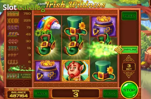Скрин3. Irish Wildness (Reel Respin) слот