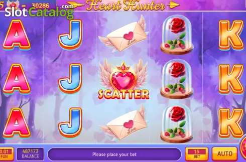 Скрин2. Heart Hunter слот