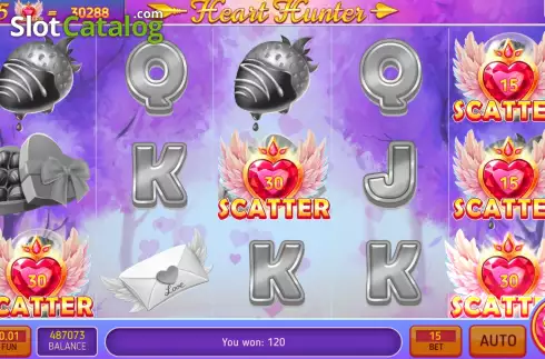 Скрин6. Heart Hunter слот
