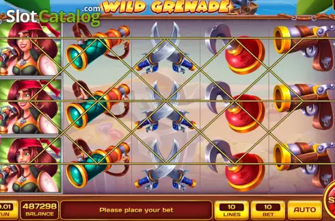 Скрин2. Wild Grenade слот