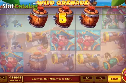 Скрин3. Wild Grenade слот