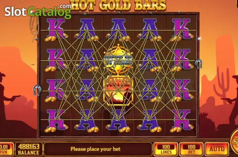 Скрин2. Hot Gold Bars слот