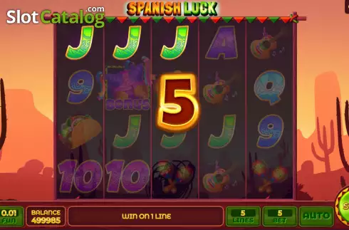 Скрин3. Spanish Luck слот