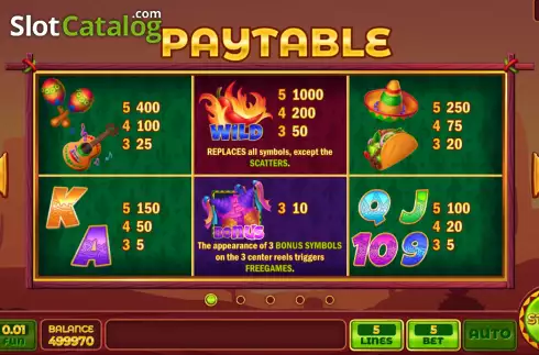 Скрин5. Spanish Luck слот
