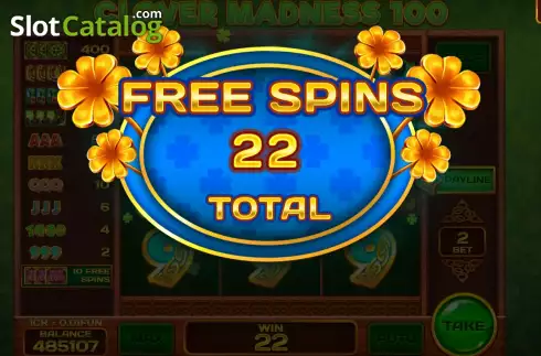 Скрин8. Clover Madness 100 (Pull Tabs) слот