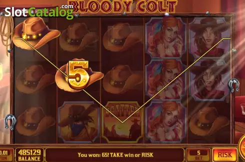 Скрин3. Bloody Colt слот