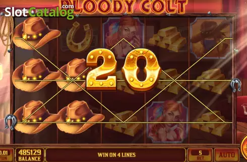 Скрин4. Bloody Colt слот