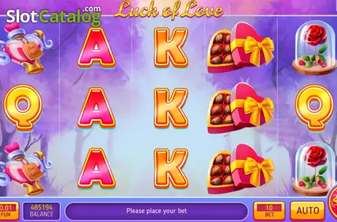 Скрин2. Luck of Love слот