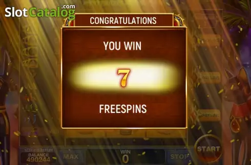 Скрин5. Mysterious Hieroglyphs (Pull Tabs) слот