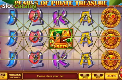 Скрин2. Pearls of Pirate Treasure слот