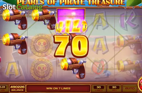 Скрин3. Pearls of Pirate Treasure слот