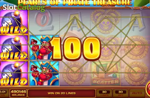 Скрин4. Pearls of Pirate Treasure слот