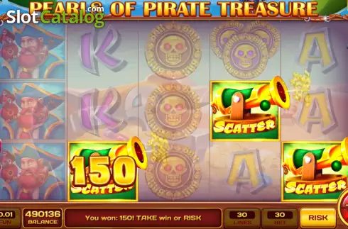 Скрин5. Pearls of Pirate Treasure слот