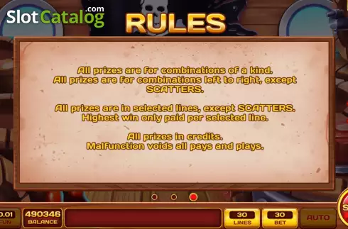 Скрин9. Pearls of Pirate Treasure слот