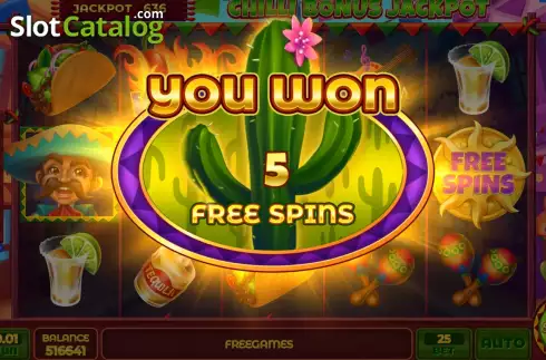 Скрин5. Chilli Bonus Jackpot слот