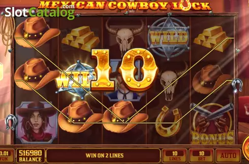 Скрин4. Mexican Cowboy Luck слот