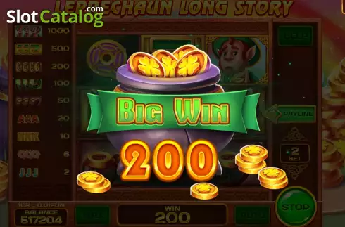 Скрин5. Leprechaun Long Story (Pull Tabs) слот