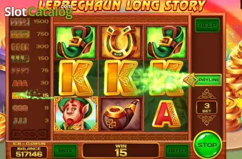 Скрин4. Leprechaun Long Story (3x3) слот