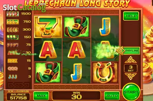Скрин5. Leprechaun Long Story (3x3) слот