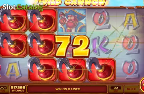 Скрин4. Wild Cannon слот